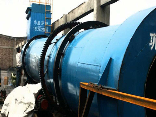烘干機(jī)除塵器正在安裝中